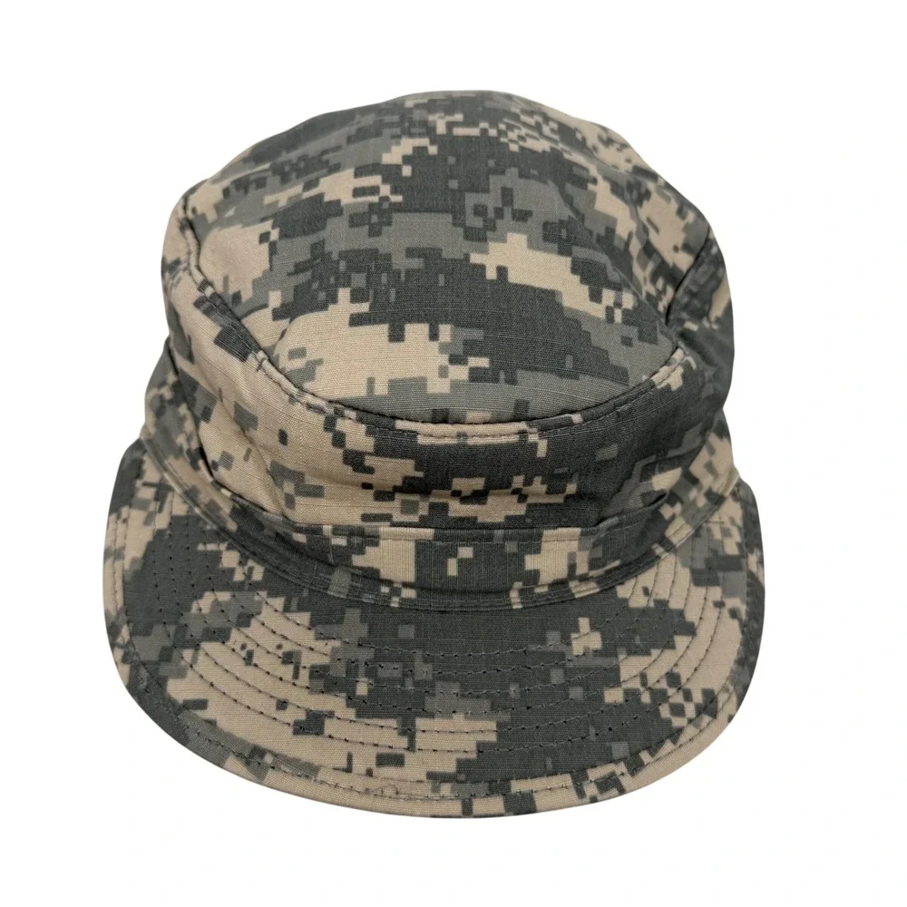 US Army Patrol Cap ACU Digital Camo Ripstop Size 7 1/4 NEW Bernard Cap Company